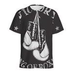 Victory King Of Boxing Print Men's Sports T-Shirt