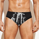 Victory King Of Boxing Print Men's Swim Briefs