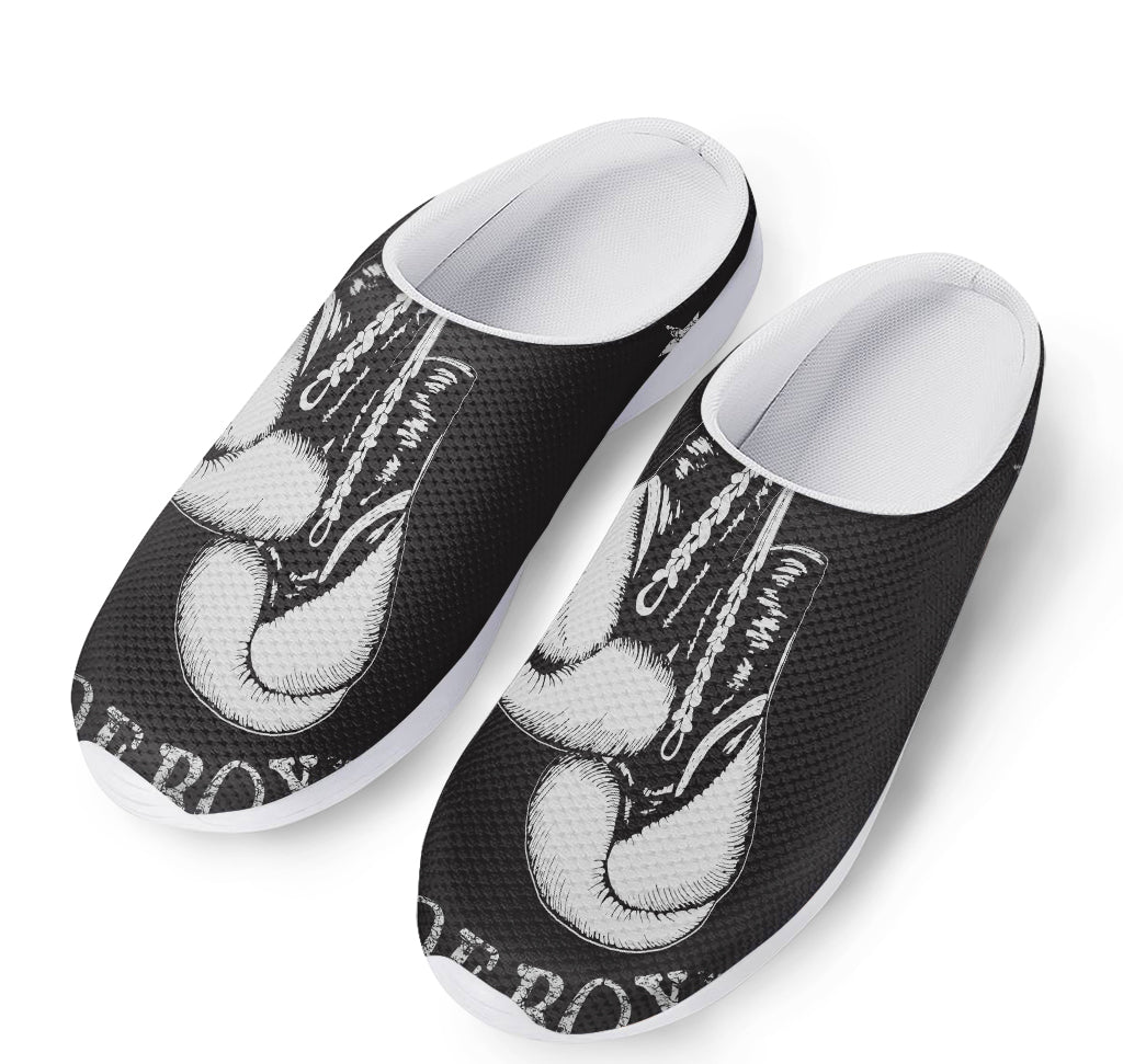 Victory King Of Boxing Print Mesh Casual Shoes