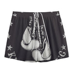 Victory King Of Boxing Print Mesh Shorts