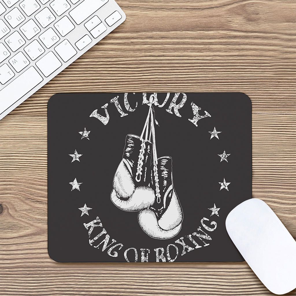 Victory King Of Boxing Print Mouse Pad