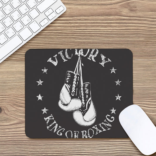 Victory King Of Boxing Print Mouse Pad