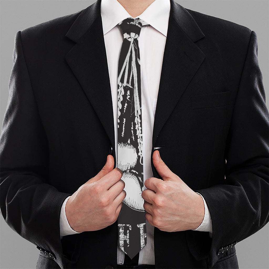 Victory King Of Boxing Print Necktie