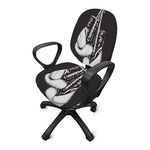 Victory King Of Boxing Print Office Chair Cover