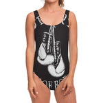 Victory King Of Boxing Print One Piece Swimsuit