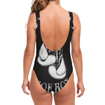 Victory King Of Boxing Print One Piece Swimsuit
