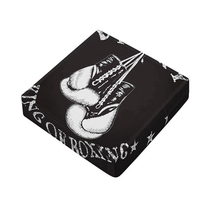 Victory King Of Boxing Print Outdoor Seat Cushion Cover