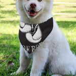 Victory King Of Boxing Print Over The Collar Dog Bandana