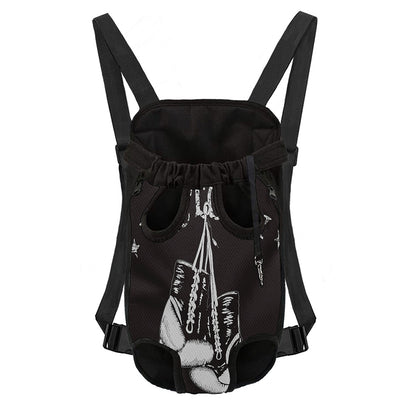 Victory King Of Boxing Print Pet Carrier Backpack