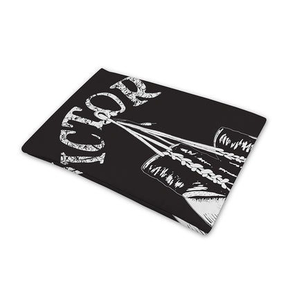 Victory King Of Boxing Print Pet Cooling Mat Cover