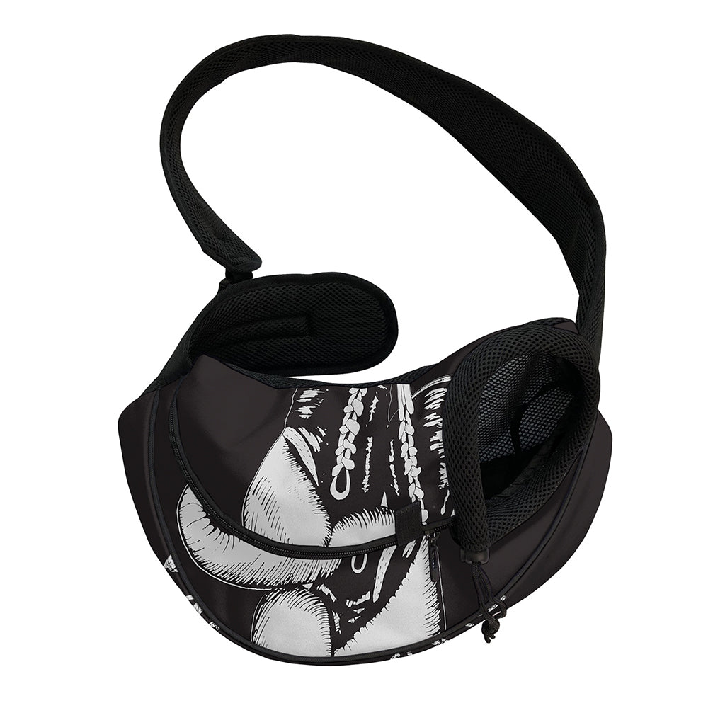 Victory King Of Boxing Print Pet Sling Carrier