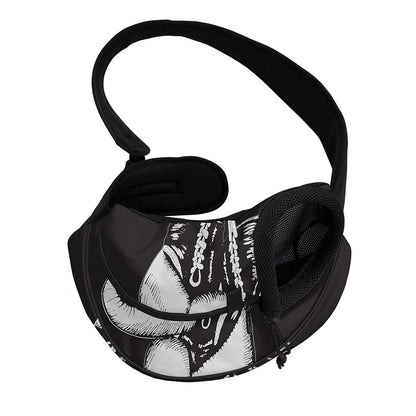 Victory King Of Boxing Print Pet Sling Carrier