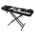 Victory King Of Boxing Print Piano Keyboard Cover