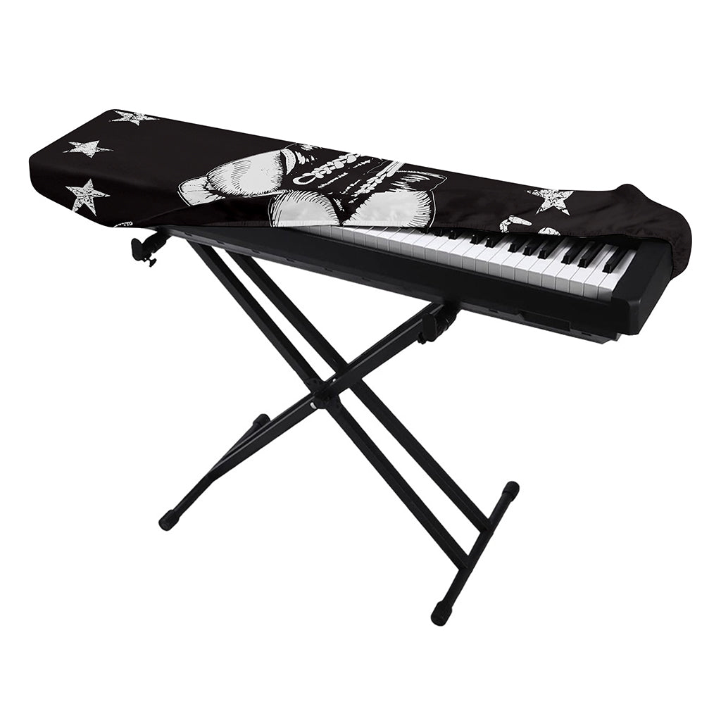 Victory King Of Boxing Print Piano Keyboard Cover