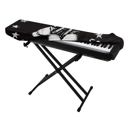 Victory King Of Boxing Print Piano Keyboard Cover