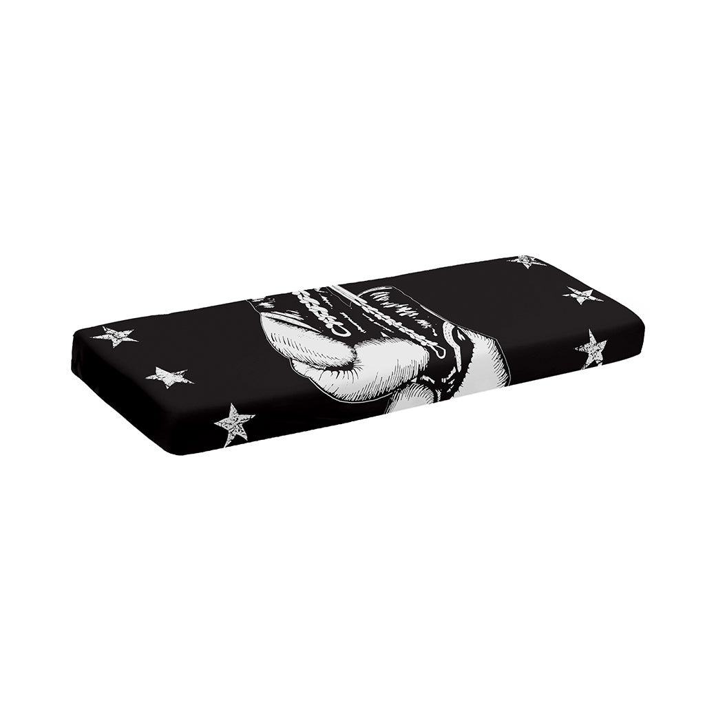 Victory King Of Boxing Print Piano Keyboard Cover