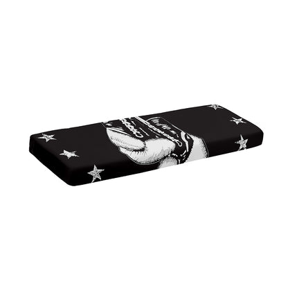 Victory King Of Boxing Print Piano Keyboard Cover