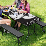 Victory King Of Boxing Print Picnic Table Cover