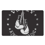 Victory King Of Boxing Print Polyester Doormat