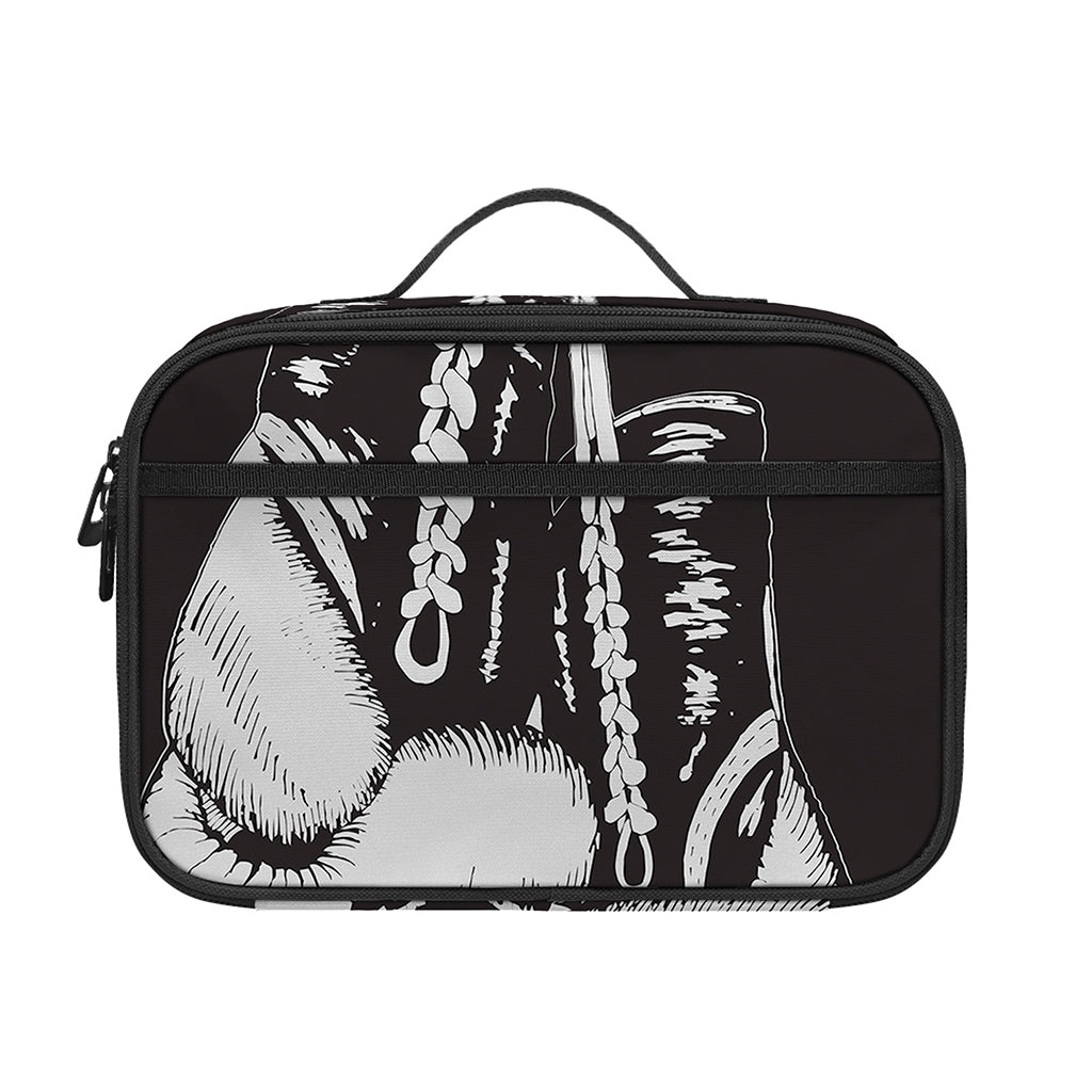Victory King Of Boxing Print Portable Lunch Bag