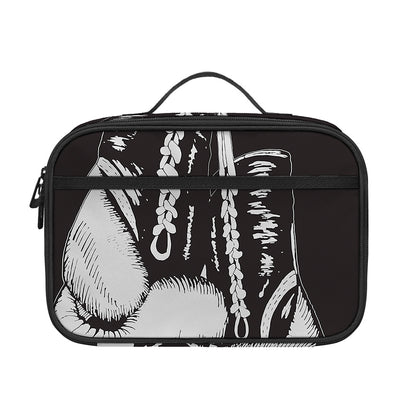Victory King Of Boxing Print Portable Lunch Bag