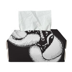 Victory King Of Boxing Print Rectangle Tissue Box Cover