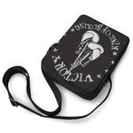 Victory King Of Boxing Print Rectangular Crossbody Bag