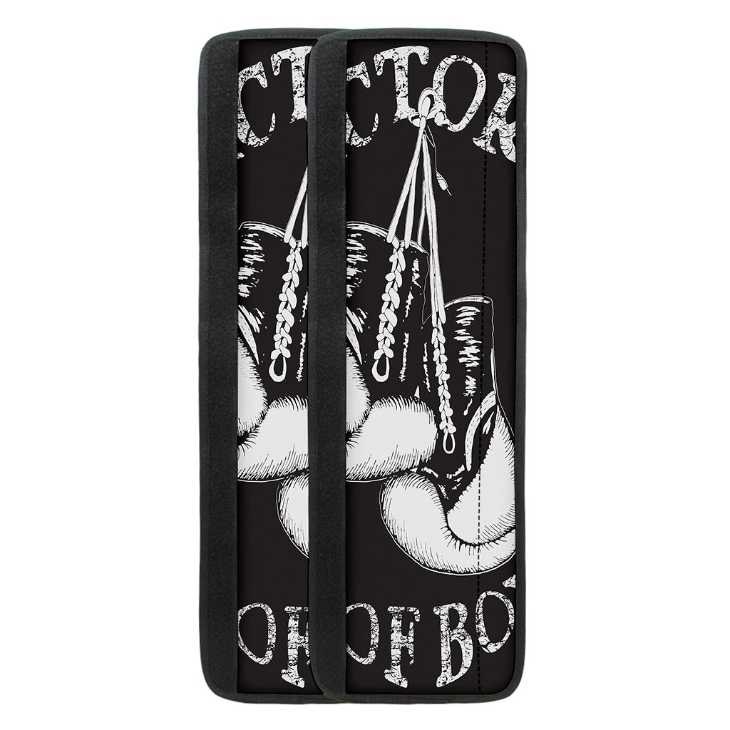 Victory King Of Boxing Print Refrigerator Handle Covers