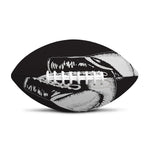 Victory King Of Boxing Print Rugby Ball