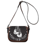 Victory King Of Boxing Print Saddle Bag