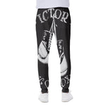 Victory King Of Boxing Print Scuba Joggers