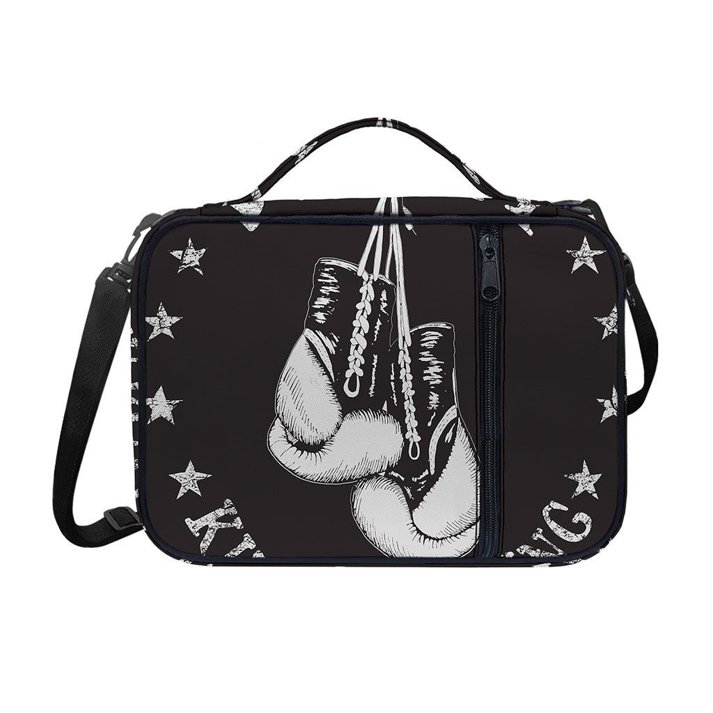 Victory King Of Boxing Print Shoulder Strap Bible Bag