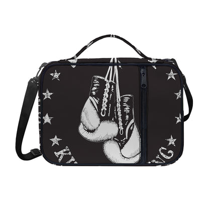 Victory King Of Boxing Print Shoulder Strap Bible Bag