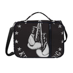 Victory King Of Boxing Print Shoulder Strap Bible Bag