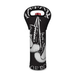 Victory King Of Boxing Print Single Neoprene Wine Tote