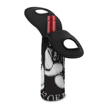 Victory King Of Boxing Print Single Neoprene Wine Tote