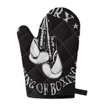 Victory King Of Boxing Print Single Oven Mitt