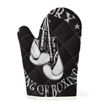 Victory King Of Boxing Print Single Oven Mitt
