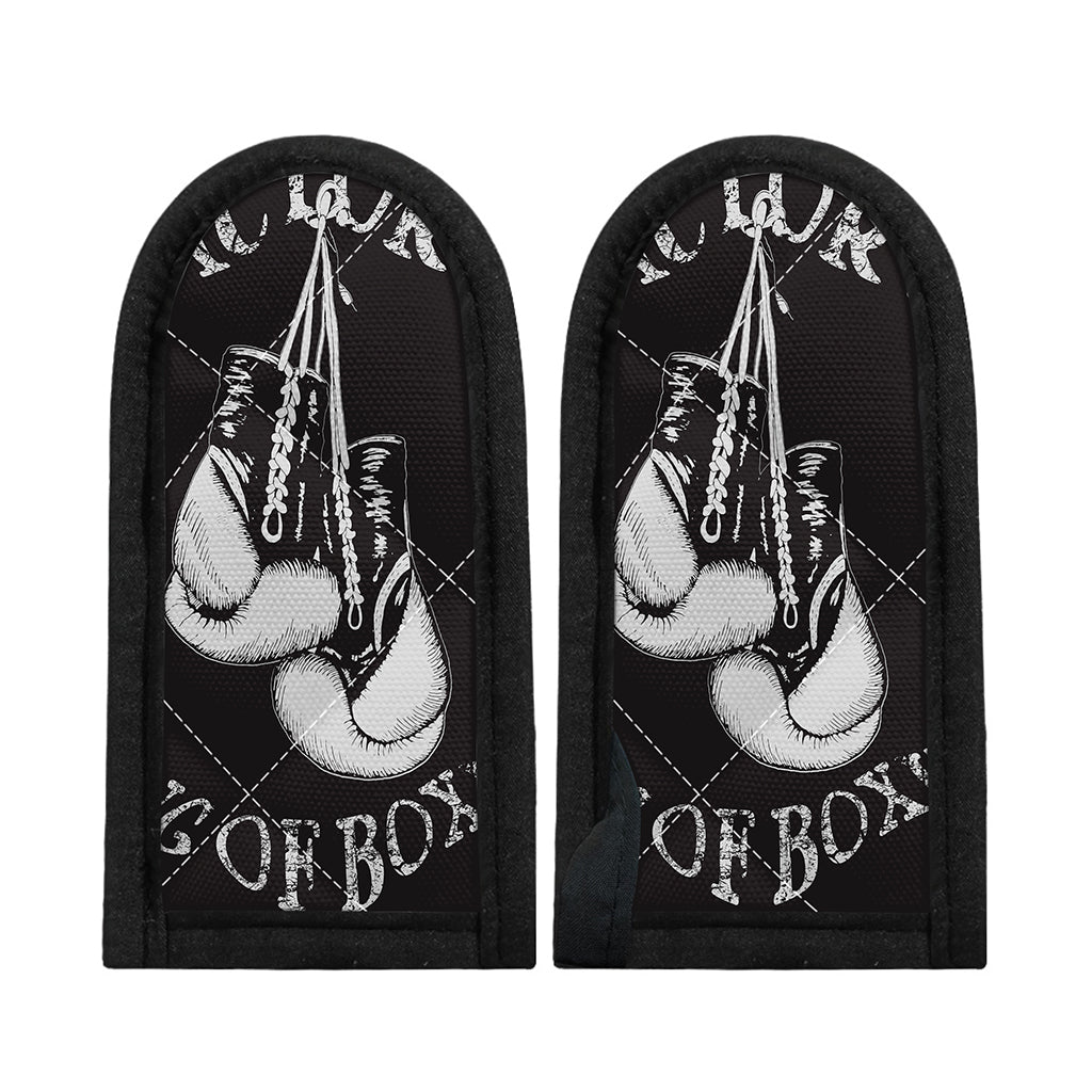 Victory King Of Boxing Print Skillet Handle Cover