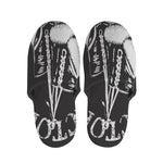 Victory King Of Boxing Print Slippers