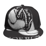 Victory King Of Boxing Print Snapback Cap