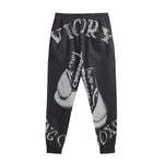 Victory King Of Boxing Print Sweatpants