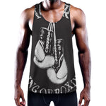 Victory King Of Boxing Print Training Tank Top