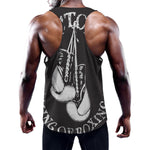 Victory King Of Boxing Print Training Tank Top