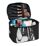 Victory King Of Boxing Print Travel Makeup Bag