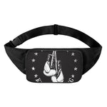 Victory King Of Boxing Print Waist Bag