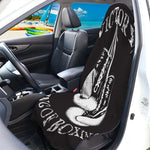 Victory King Of Boxing Print Waterproof Car Seat Cover