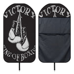 Victory King Of Boxing Print Waterproof Car Seat Cover