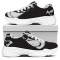 Victory King Of Boxing Print White Chunky Shoes