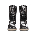 Victory King Of Boxing Print Winter Boots